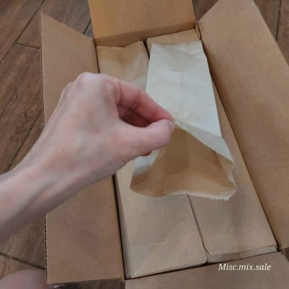 500 pcs lot Canada sidekick Paper sleeves bags 15 in long bakery collectibles
